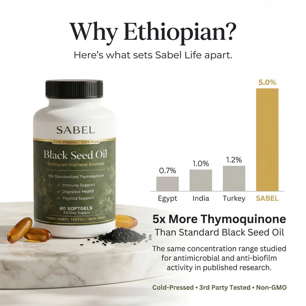 Ethiopian Black Seed Oil 5% Thymoquinone 11